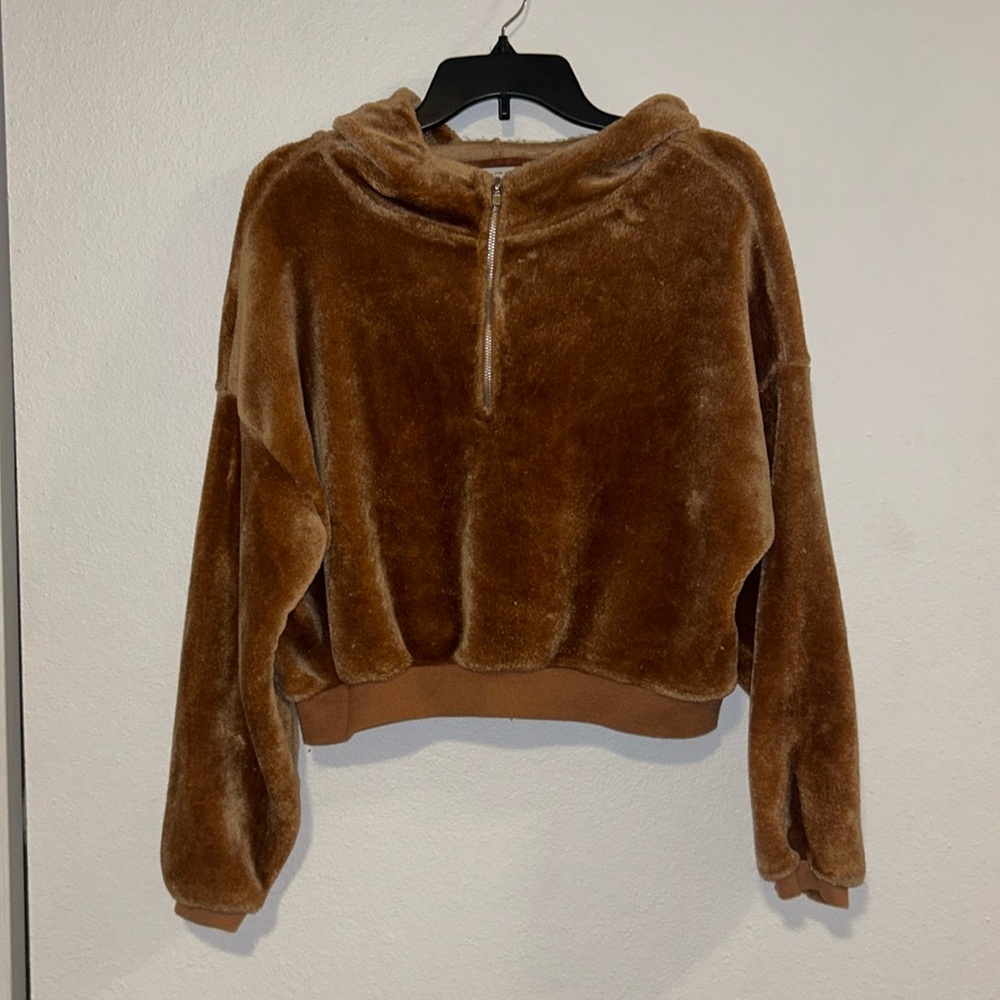 Brown teddy bear hoody - Size M